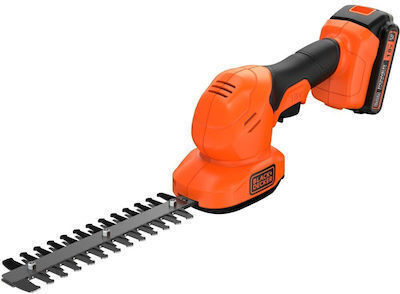 Black & Decker Solo Hedge Trimmer Battery 18V with Blade 20cm BCSS18B