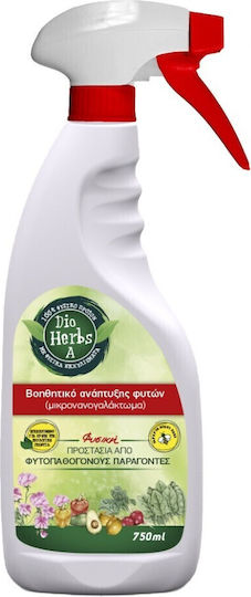 Dio Herbs A – Βοηθητικό Ανάπτυξης Φυτών Υγρό Λίπασμα Καλίου, Μαγνησίου για Ελιές, Λαχανικά, Ανθοφόρα Φυτά, Καρποφόρα 750ml
