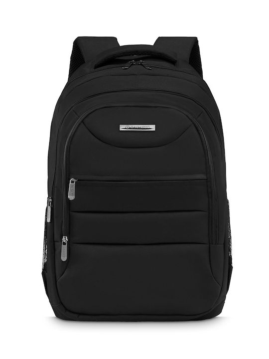 Zagatto Wasserdicht Tasche Rucksack für Laptop 17.3" in Schwarz Farbe ZG773