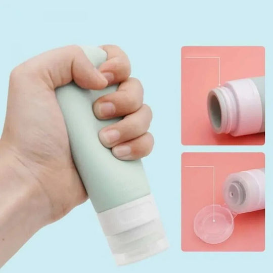 Μπουκαλάκια Ταξιδίου Σιλικόνης 4 Τμχ 60ml