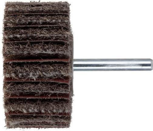 Τροχός Λείανσης Πτερύγια & Fleece Στέλεχος 6mm 80x40mm Lukas