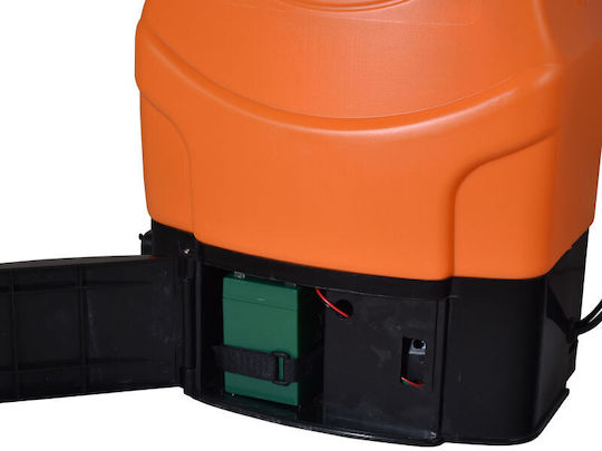Kraft Ψεκαστήρας Πλάτης 12V με Μπαταρία 8Ah με Χωρητικότητα 18lt 4.5bar