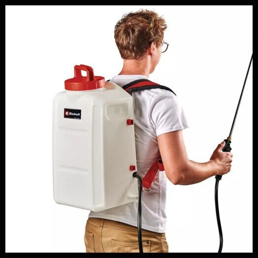 Einhell GE-WS 18/150 Li-Solo Rückenspritze 18V Solo Batterie mit Kapazität 15Es 4.5bar