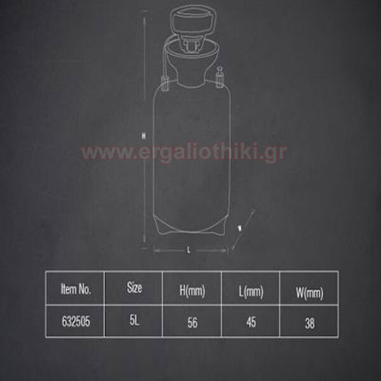 Harden Pressure Sprayer with Capacity 5lt