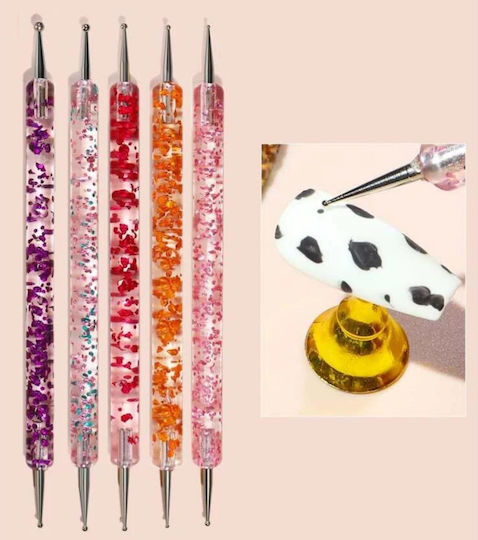 Εργαλεία Nail Art Dotting 5 Διαστάσεις