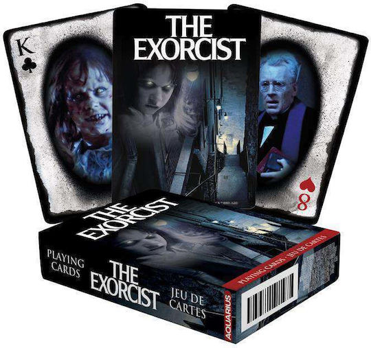 Aquarius The Exorcist Spielkarten Filme für Poker Schwarz