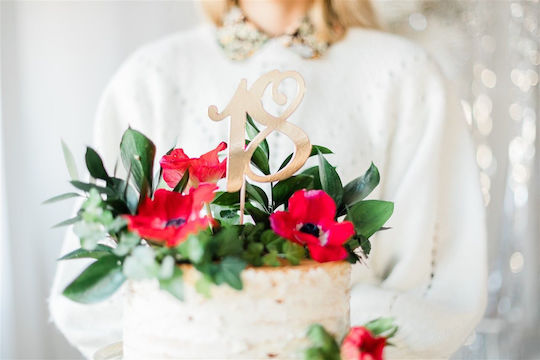 PartyDeco Decorativ Pentru Tort