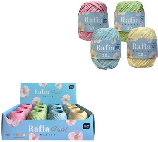 Interdruk Pastel Twine 4 Colors 20m #111345554