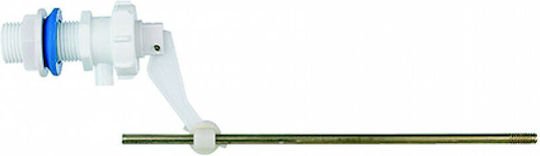 Plastic Long Float Spek 1/2 Bubble