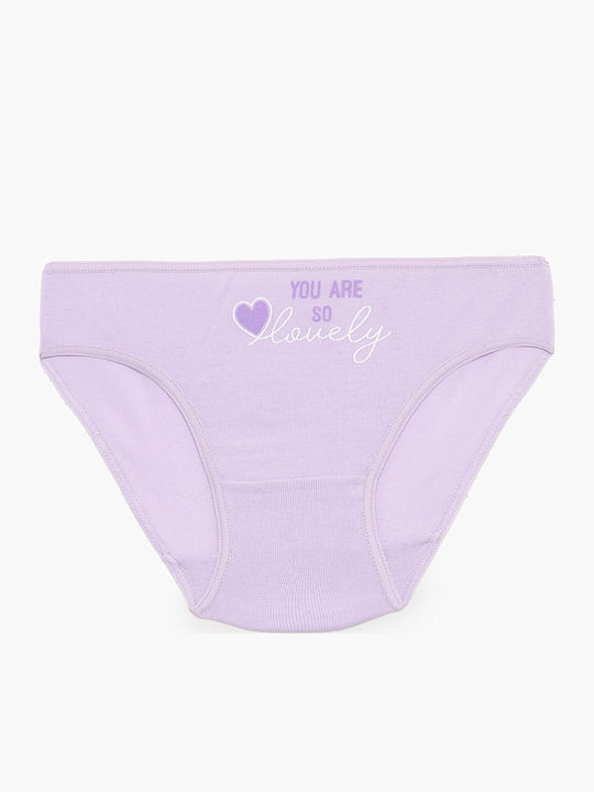 Pretty Baby Set of Kids' Briefs Bordeaux 6pcs