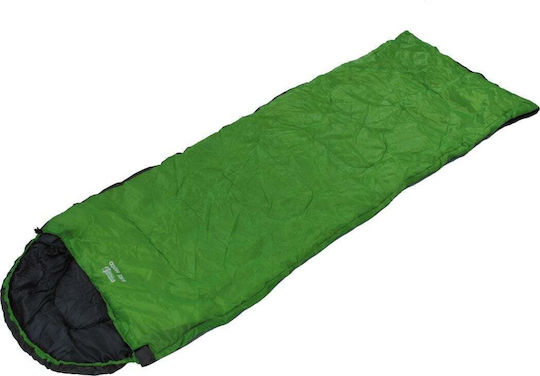 Panda Sleeping Bag Single 2 Seasons Bike Hood 180 Light Green