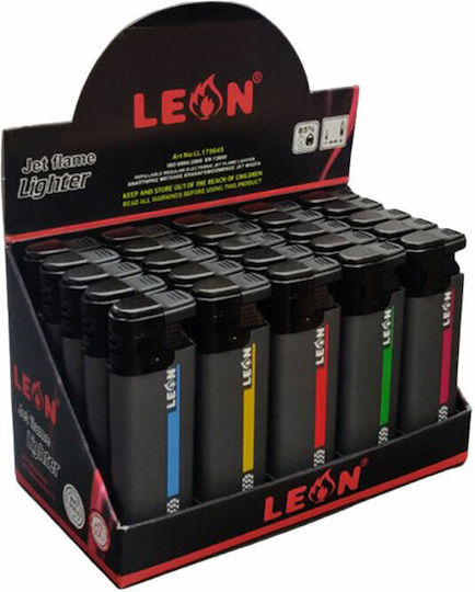 Leonflame Brichetă Jetflame Rezistentă la Vânt Tip Jet Flacără (Desene și Modele Diverse)