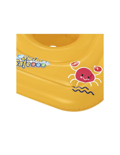 Bestway Σωσίβιο Swimtrainer με Μήκος 76εκ. Κίτρινο