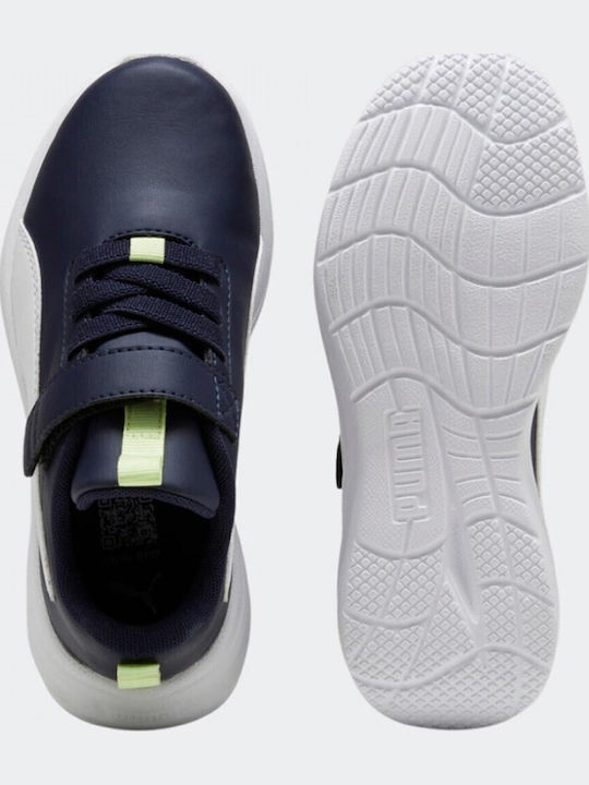 Rickie Runner Ps Παιδικά Sneakers με Σκρατς Μπλε