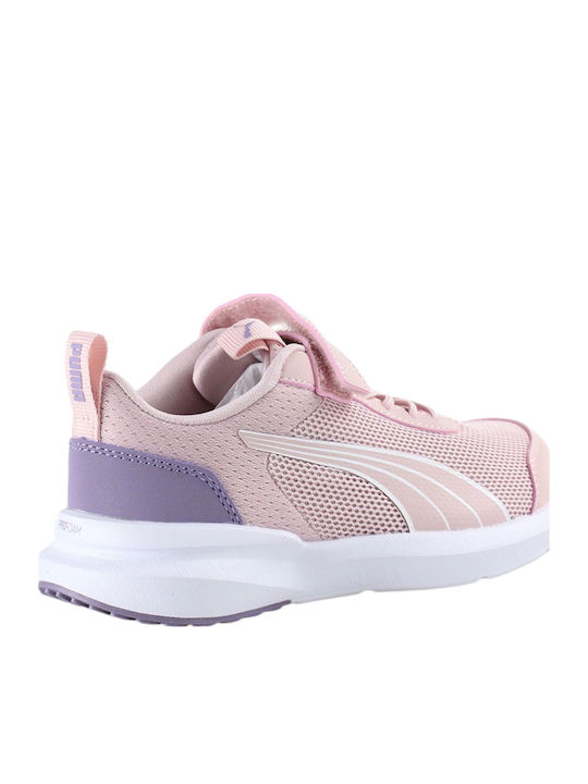 Ac+ Ps Kinder Sneakers mit Klettverschluss Rosa