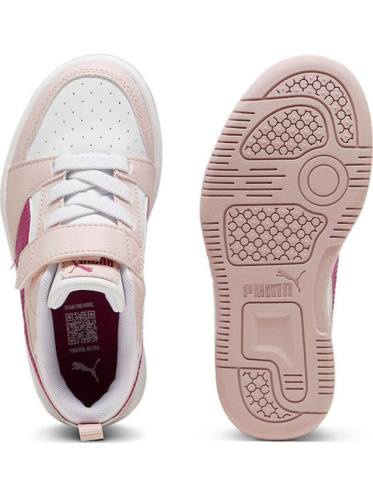 Rebound V6 Παιδικά Sneakers με Σκρατς Πολύχρωμα 397419-14