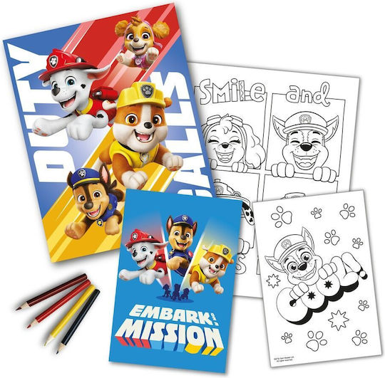 Kids Licensing Painting Set 29.5x22.5cm 6pcs