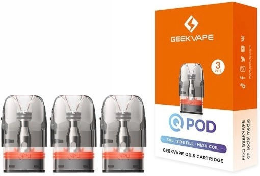Geek Vape Sonder Q Replacement Pod 3ml with Resistance 0.4ohm 1pcs