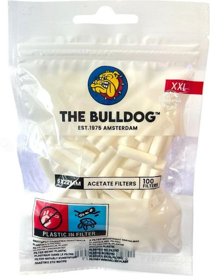 The Bulldog Amsterdam Filtertips Einfach 6mm 100x1Stk
