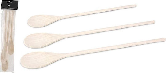Excellent Houseware Σετ Ξύλινων Εργαλείων Μαγειρικής 3τμχ Μπεζ