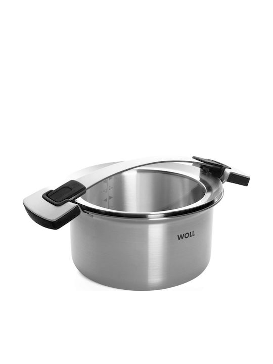 Woll Concept Pro Βαθιά Ανοξείδωτη Κατσαρόλα 3.5lt / 20cm