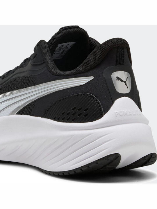 Lite Jr Kids Sports Shoes Running with Laces Black