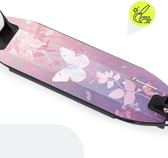 HyperMotion Kids Scooter Foldable Skyline 2-Wheel for 6+ years old Years Pink
