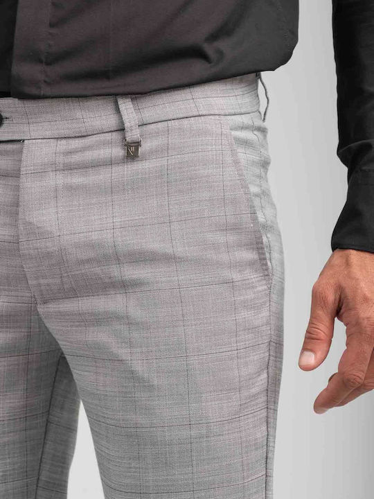 Herrenhosen Slim Vittorio 500-2223-stretto Grau