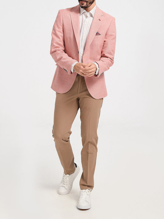 Rook Men’s Suit Jacket J-23111 Salmon