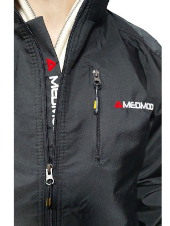Herren Jacken Schwarz Medmod