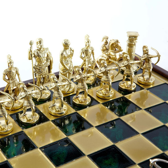 Manopoulos Bogenschützen Schachfiguren Handgefertigt