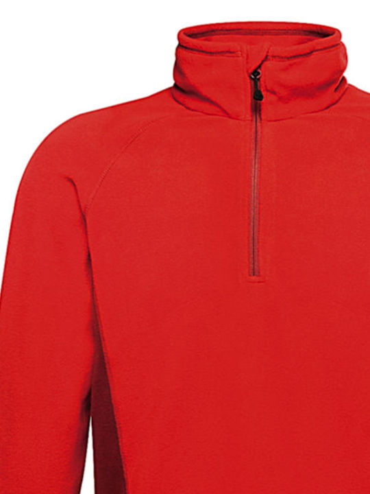 Блуза Fleece Unisex Ashmore Half Zip Regatta Trf505 Classic Червен Дехли Червен