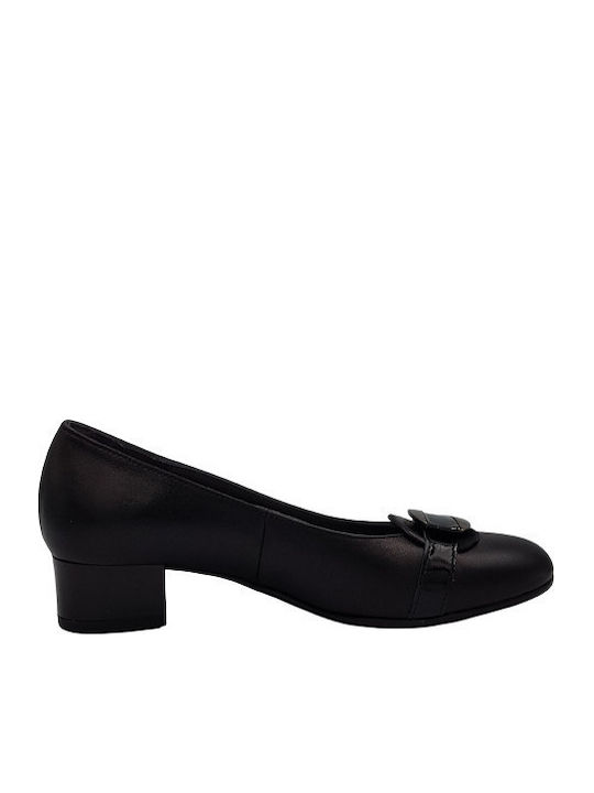Soffice Sogno Pantof Cu Toc Negru 6042 Black