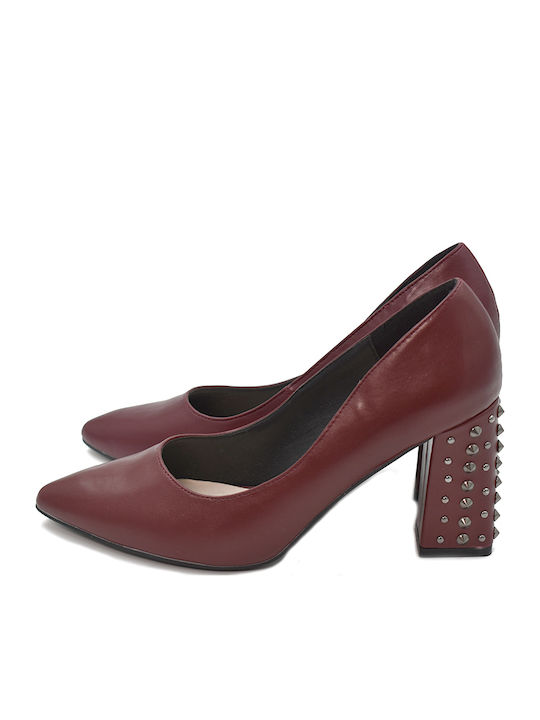 Damentyp Pumps Burgundisch Menbur 20800