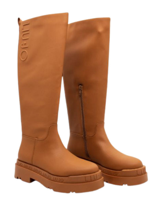 Liu Jo Love 18-boot Sf1229ech014 Cognac Cizmă Dama