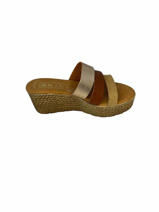 Γυναικεία Πλατφόρμα Elshoes Καφέ