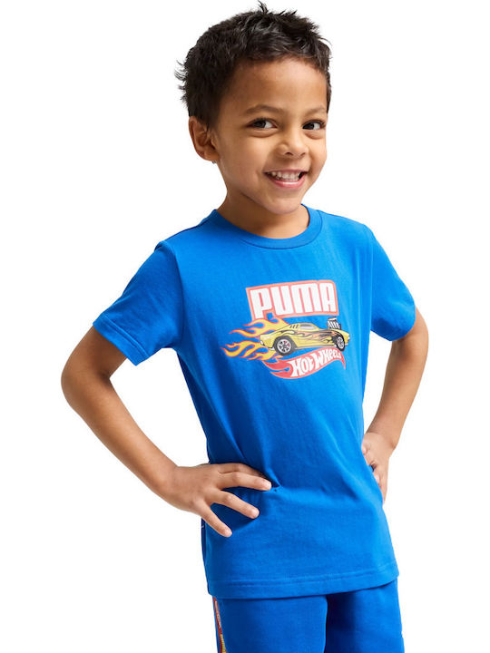Kids' T-shirt Blue Graphic