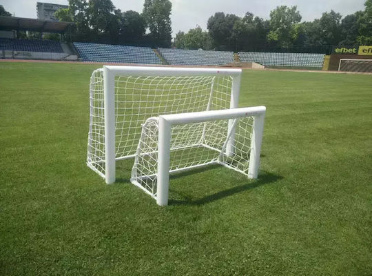 Mini Porți de Fotbal Ovale din Aluminiu 1.8 X 1.2 m