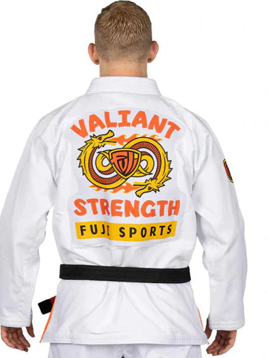 Fuji Valiant Strength Limited Bjj Gi Weiß
