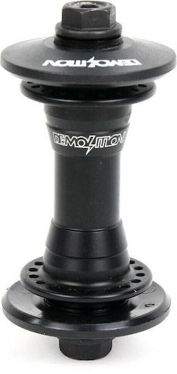Demolition Whistler V2 Front Bicycle Hub Black