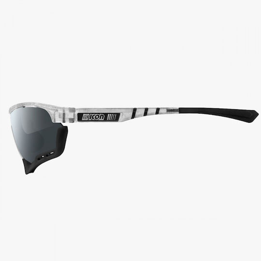 Γυαλιά Ποδηλασίας Scicon Aerotech Xl Frozen White Frame Multilaser Silver Lens