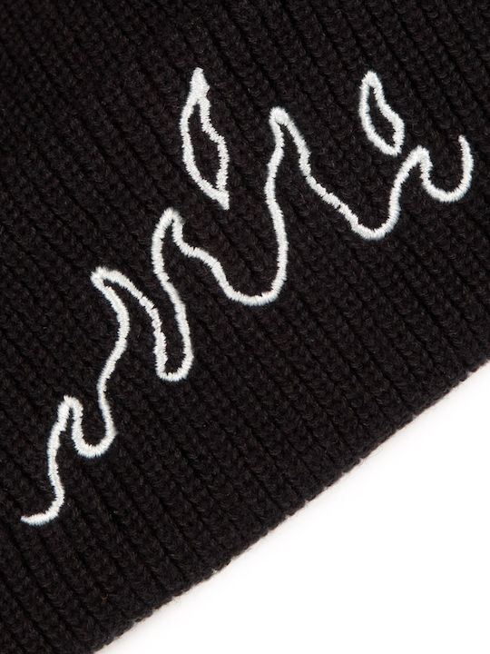 Grimey Snow Fox Beanie Grh337-blk Μαύρο