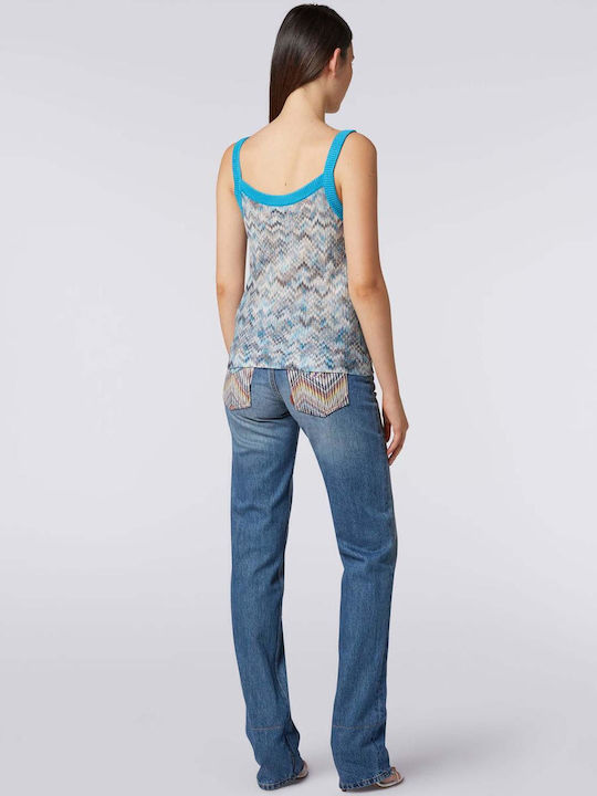 Missoni Γυναικεία Μπλούζα Tank Top-raschel Snake Ds23sk0g-br00j9 Missoni Γυναικεία Μπλούζα Tank Top-raschel Snake Ds23sk0g-br00j9