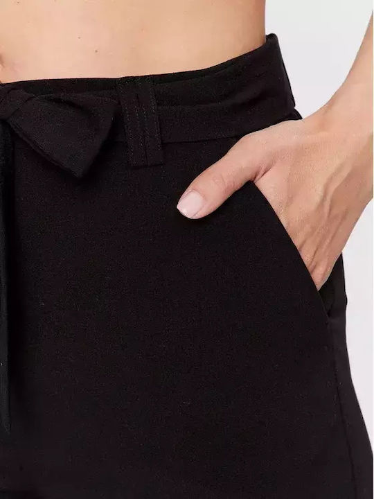 B.young Casual Women's Trousers with Rubber Band 20810874 Black