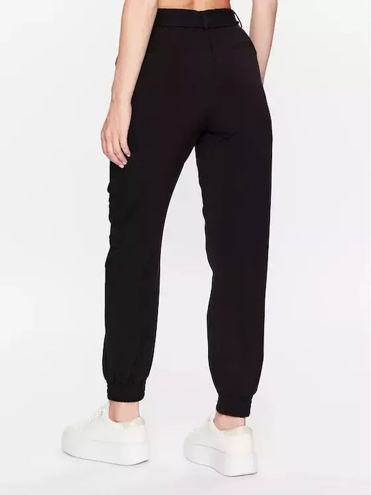 B.young Casual Παντελόνι Λάστιχο 20810874 Black