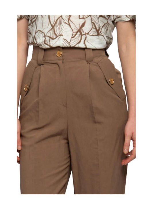 Kocca Cannella Rayura Pantalone Fashio 30012 Γυναικείο
