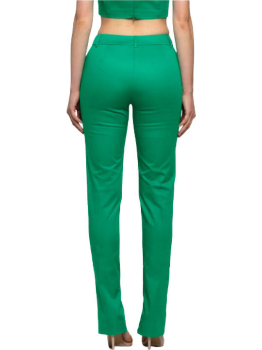 Kocca Minpera Pantalone Fashio Verde Acqua Tropipant 51929 Γυναικείο