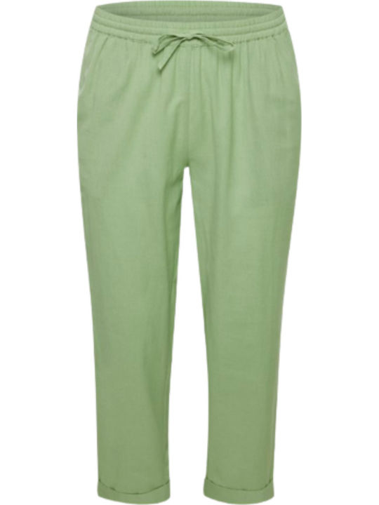 Fransa Fpmaddie Pants 20612020_green Γυναικείο