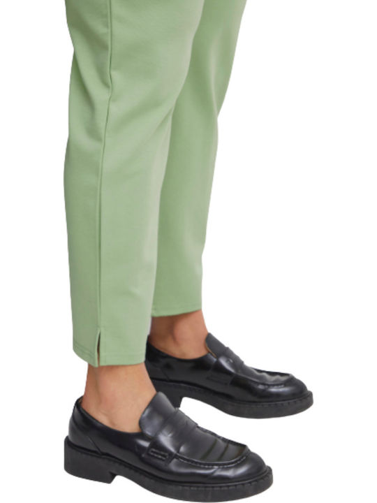 Fransa Frzastretch Jersey Pants 20605622 Green Women's Trousers