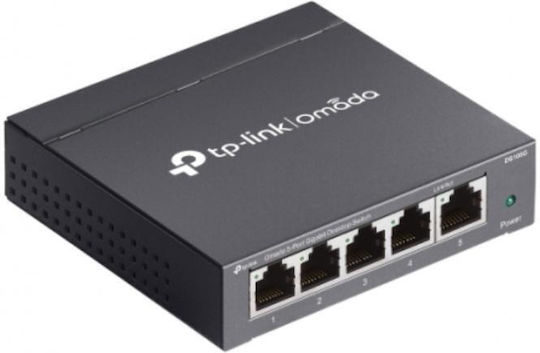 TP-LINK Omada Неуправляем L2 Switch с 5 Портове Гигабитови (1Gbps) Ethernet и 5 SFP Портове
